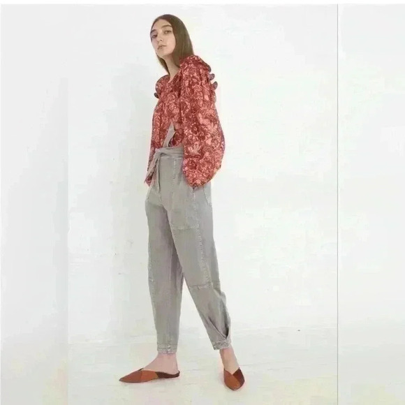 ulla johnson storm jeans in grey size 4 - Picture 1 of 7